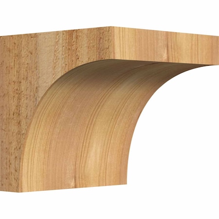 Ekena Millwork Huntington Rough Sawn Corbel, Western Red Cedar, 6"W x 6"D x 6"H COR06X06X06HUN00RWR